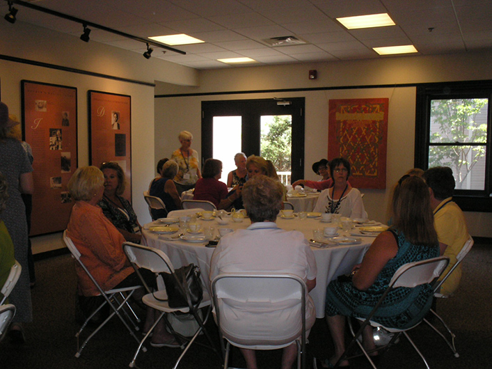 38-tea at Paul Dunbar Home